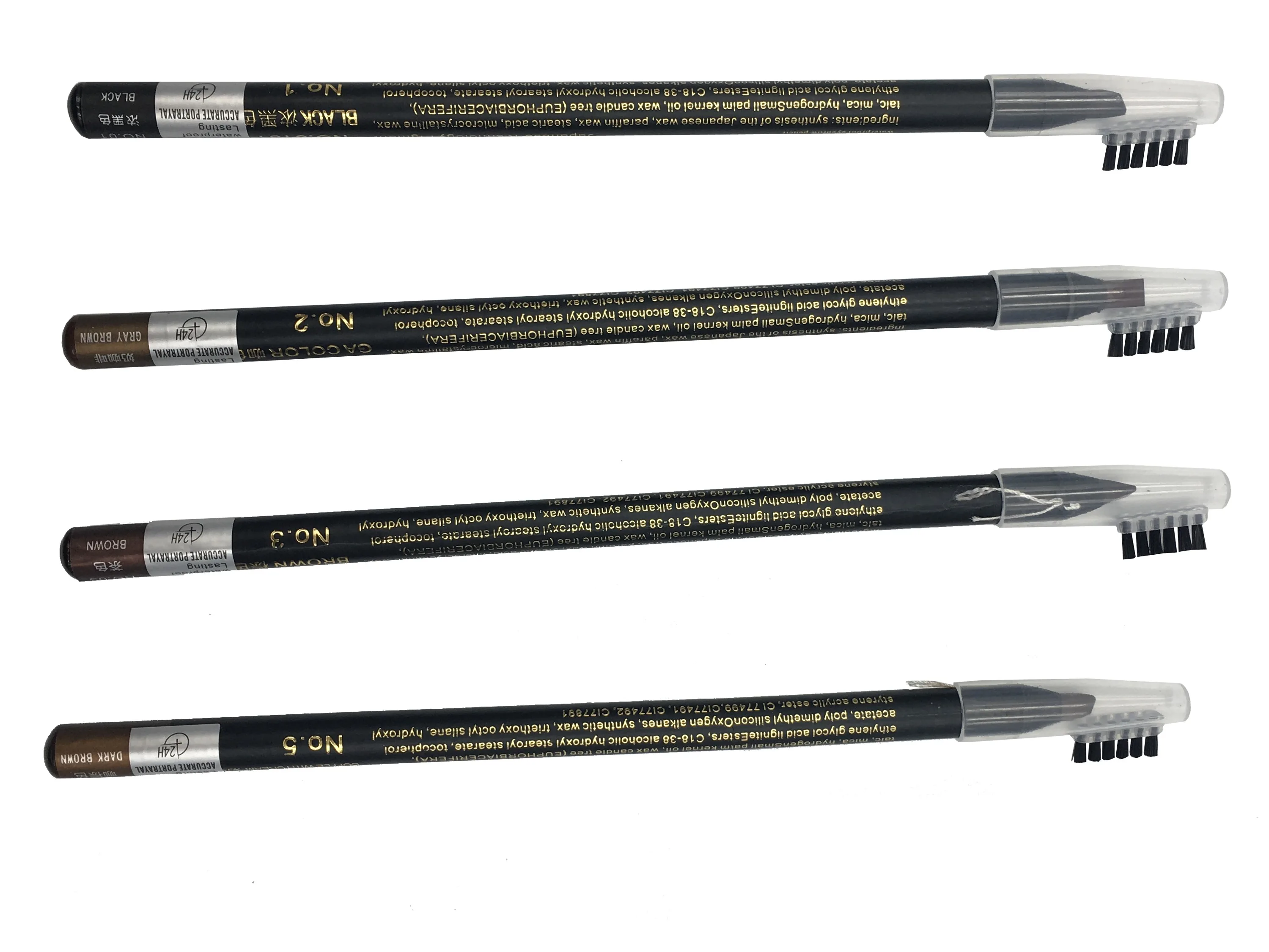 Colorful Eyebrow Pencil Longlasting Microblading Permanent Makeup