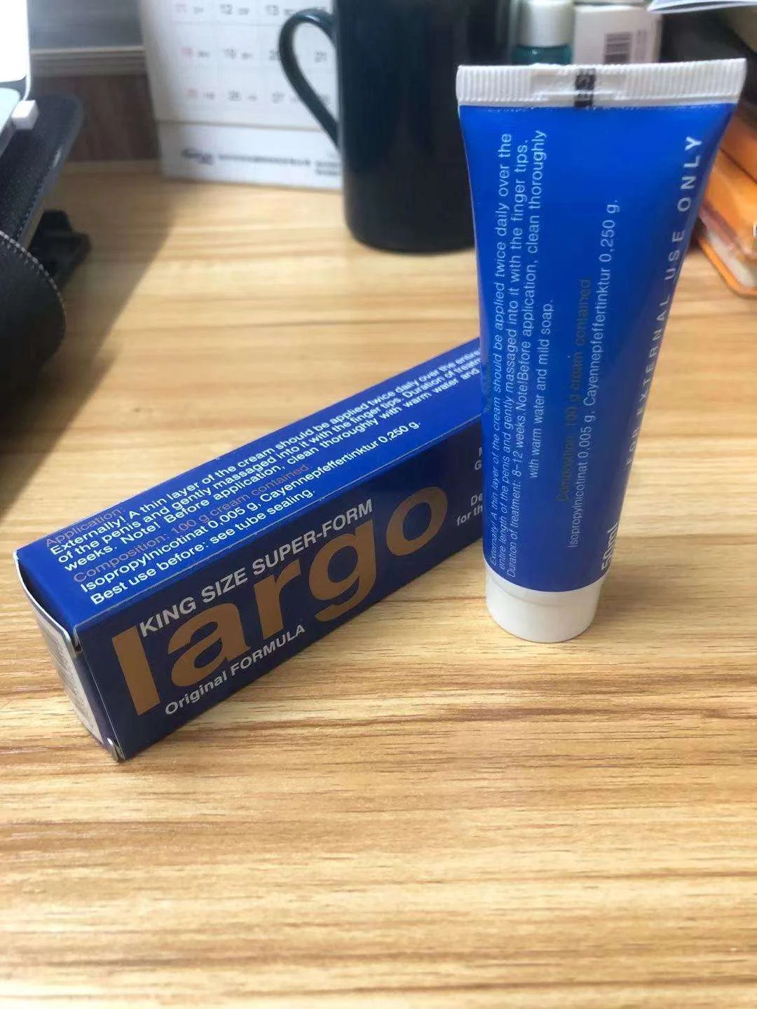 Largo Cream Made in Germany Penis Original for Increase Penis Enlargment Oil Growth Man Big Dick Liquid Male Cock Massage Oils
