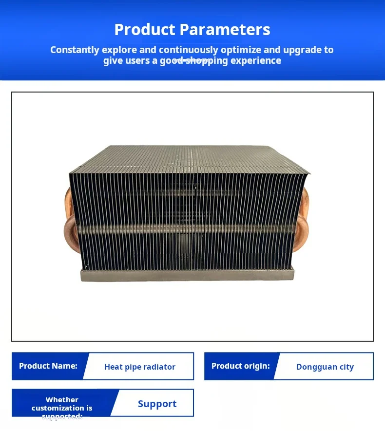 UltraHigh Performance 4Tube Heat Pipe ITX Radiator for Small Chassis ...