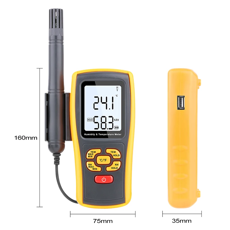 Термопара BENETECH GM1361 с цифровым ЖК-дисплеем, измеритель ...