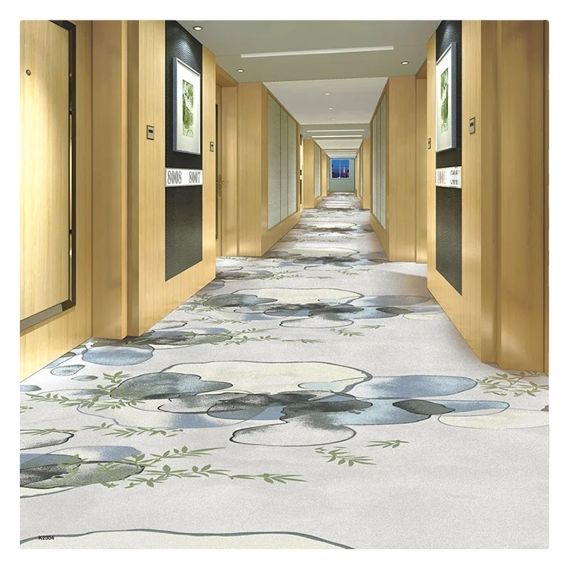 Haima Carpet 3d Print Design Hotel Decoration HD Nylon Printed Carpet