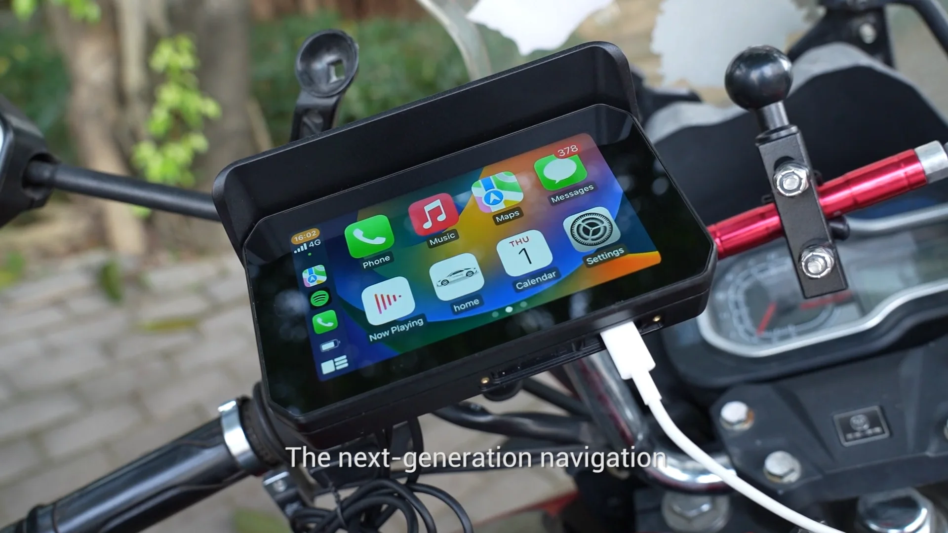 Ottocast Lite C5 SE - Motorcycle GPS with Carplay & Android Auto