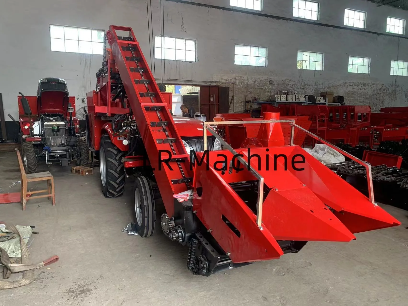 Self Propelled Wheel Maize Corn Harvester Corn Harvesting Machine Chinese 1 Set 2 3 Rows Rice Harvester Price Philippines Havest