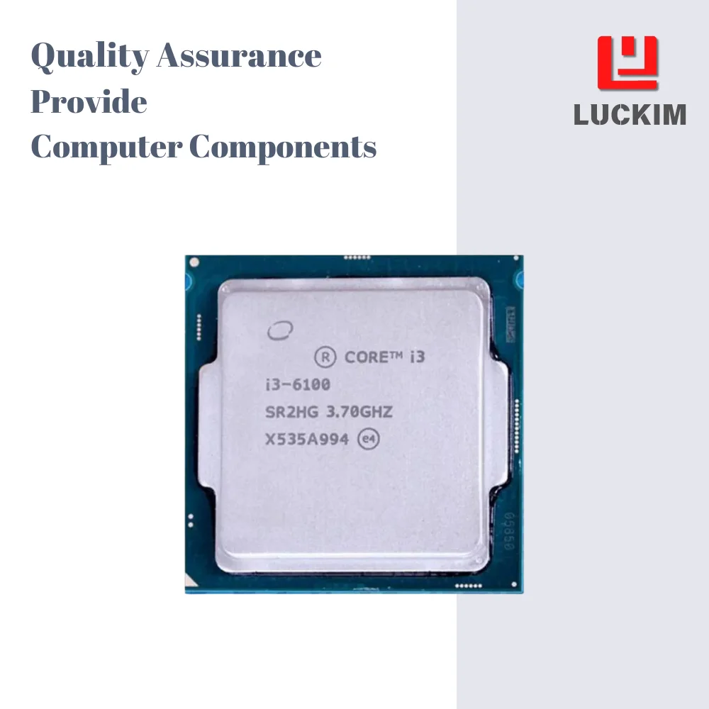 Intel Core I3-6100 2-core Cpu With 3mb Cache 22nm Process
