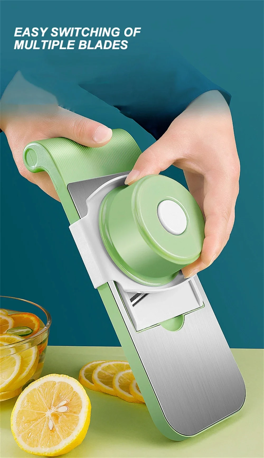 Multifunctional Stainless Steel Potato Peeler Food Slicer Mandoline Vegetable Cutter Grater Slicer Chopper