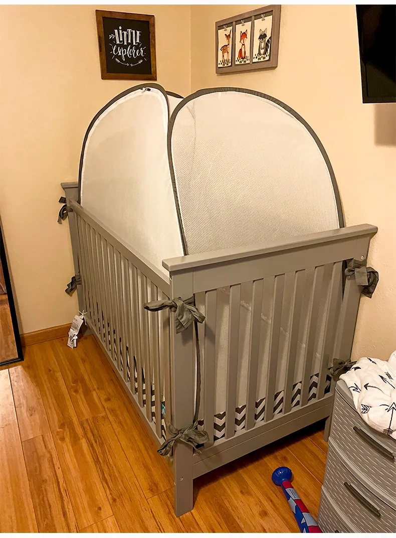 2023 Hot Sale Baby Crib Safety Mesh Cover Toddler Portable Tents