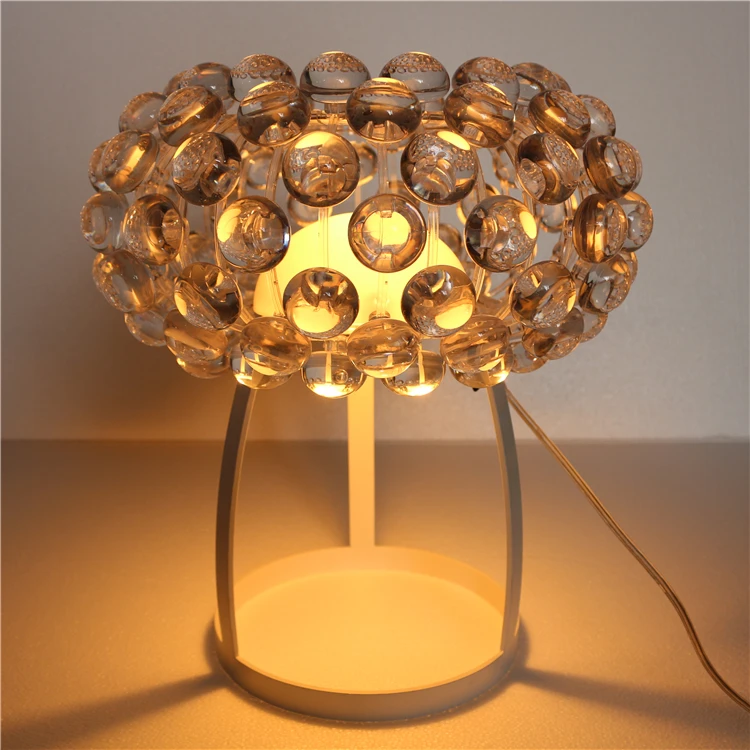 New modern acrylic table lamp bedroom&office desk lamp