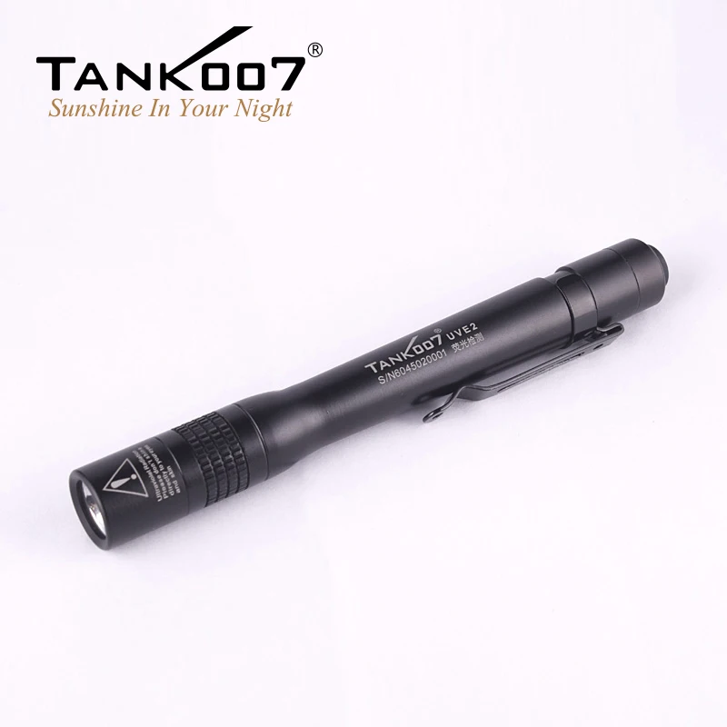 
TANK007 UVE2 365nm uv пальчиковые UV леча ручка лампа проверки банкнот подстветка ультрафиолетовые лампы 