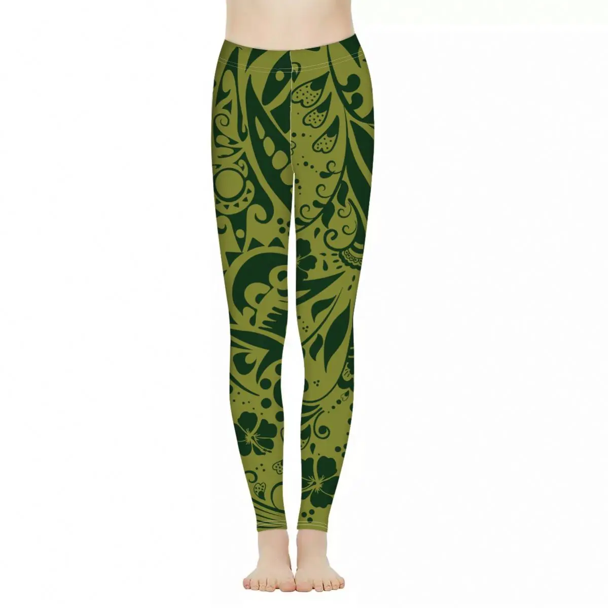 Yoga Wear Workout Polynesian Hawaiian 