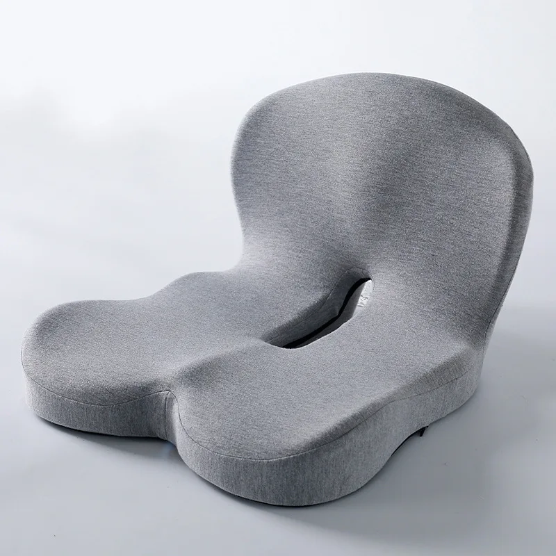 Customizable Orthopedic Office Chair Support Butt Cushion Lumbar Support Pillow Set Memory Foam Coccyx Pain Car Seat Cushion