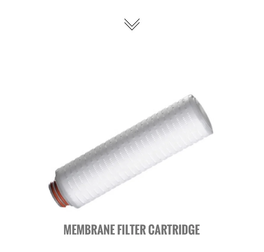 Корпус фильтра картриджей из нержавеющей стали для очистки