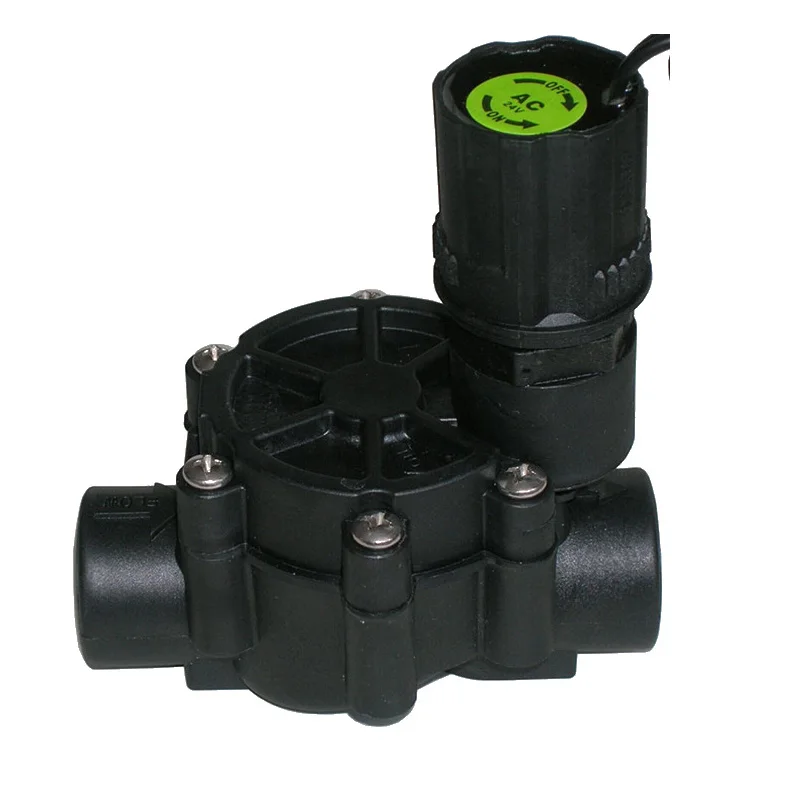 Dn15 2/2 Way G1/2" Garden Irrigation Solenoid Valves Plastic With Flow