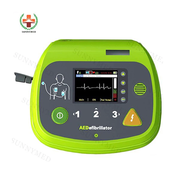 SY-C025P внешний дефибриллятор AED Clinic монитор дефибриллятора со светодиодным