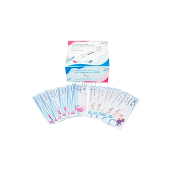 CE approved LH50 HCG20 combo LH ovulation and HCG pregnancy  urine rapid test kits