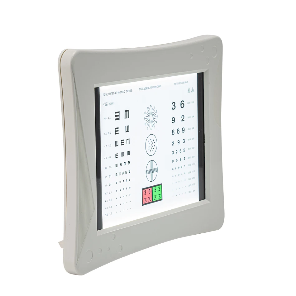 HL-1 Optical Equipment Near Vision Chart With Led Light Vision Eye Test Chart