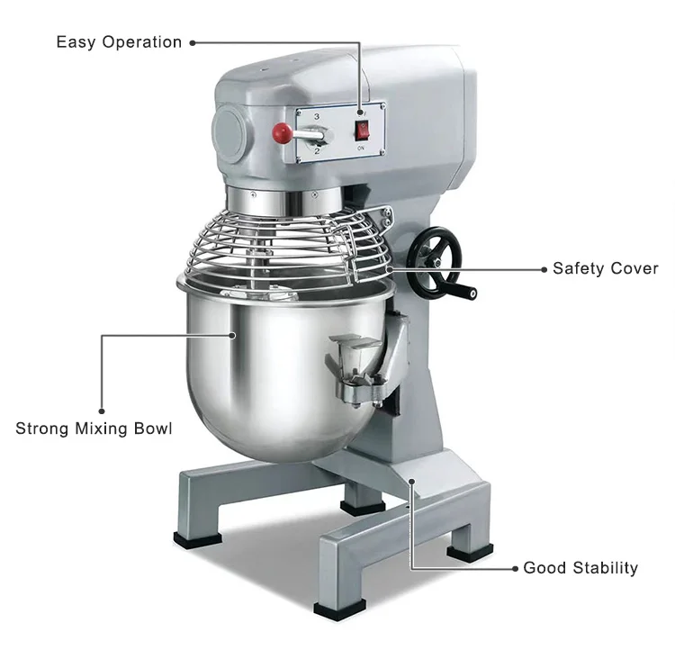 Commercial Multi Function Kitchen Planetary Dough Mixer 10 15 20 30 ...