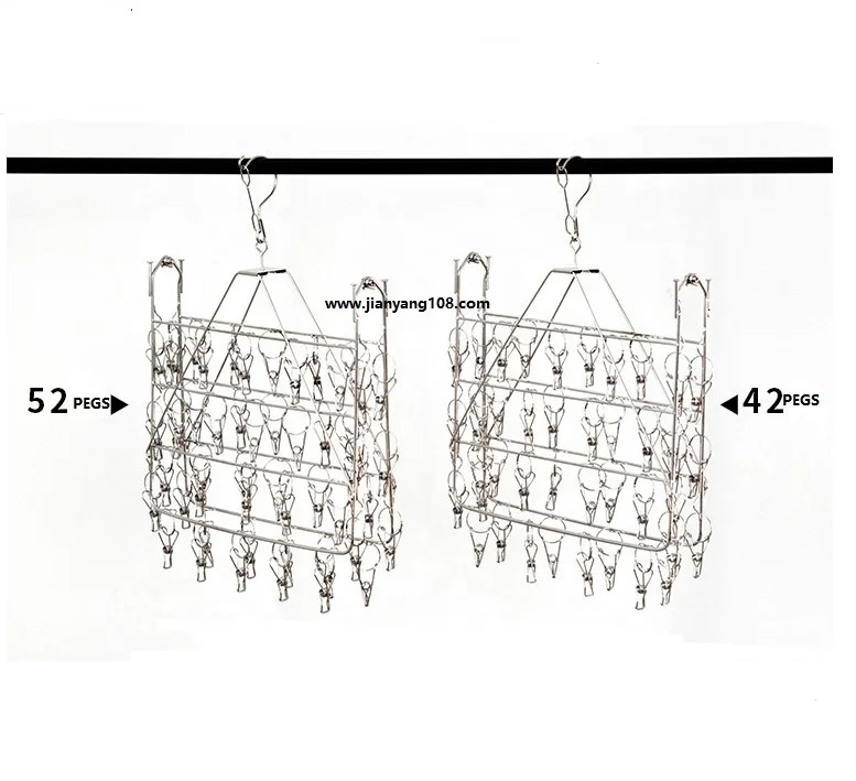 Multifunctional Trousers Hangers and Multi-Purpose S-Type Hanger and Stainless Steel Magic Pants S Hangers Close