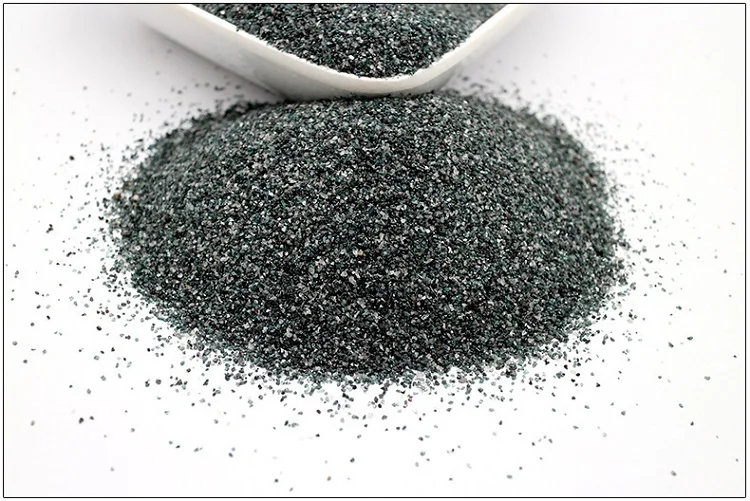 High Purity 98% Carborundum F12 - F220 Green Silicon Carbide Micro Powder for Sale -4-