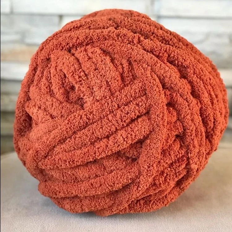 
Chunky Yarncrafts Cozy Loop Knit Yarn Crochet Polyester Chenille Knitting Soft Hand Knitted Blanket Baby Jumbo Yarn 