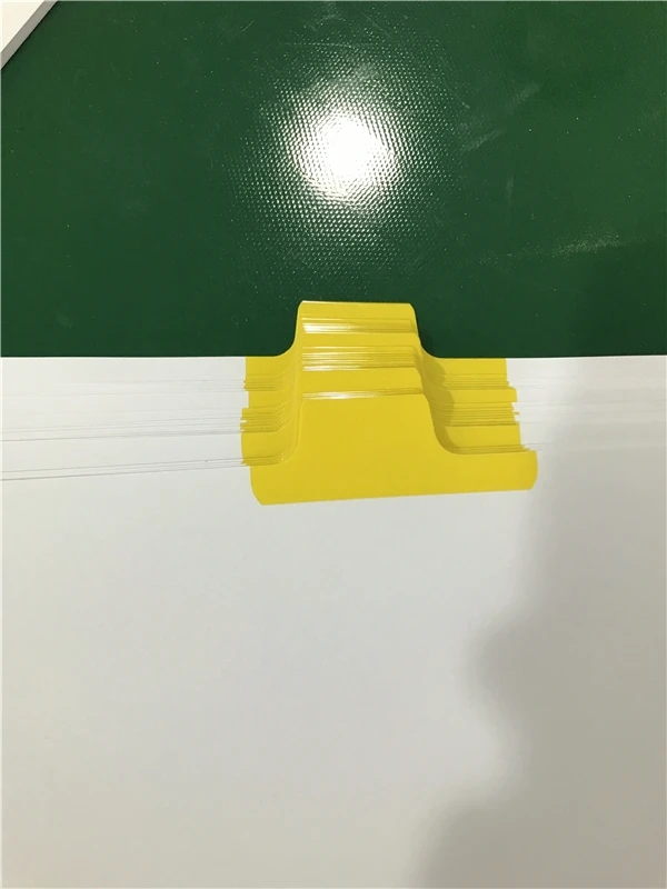 Fully Automatic PET Maylar Index Tab Laminating Machine Exercise Book Hollow Index Die Cutting Machine