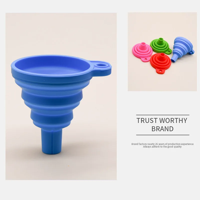 Силиконовая Складная воронка комплект