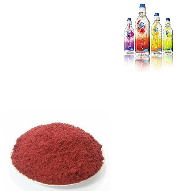 Azorubine Acid Red Water based Colorant CI14720 Content 87% AZORUBIN E122 E124 Ponceau 4R Carmine Food Dye