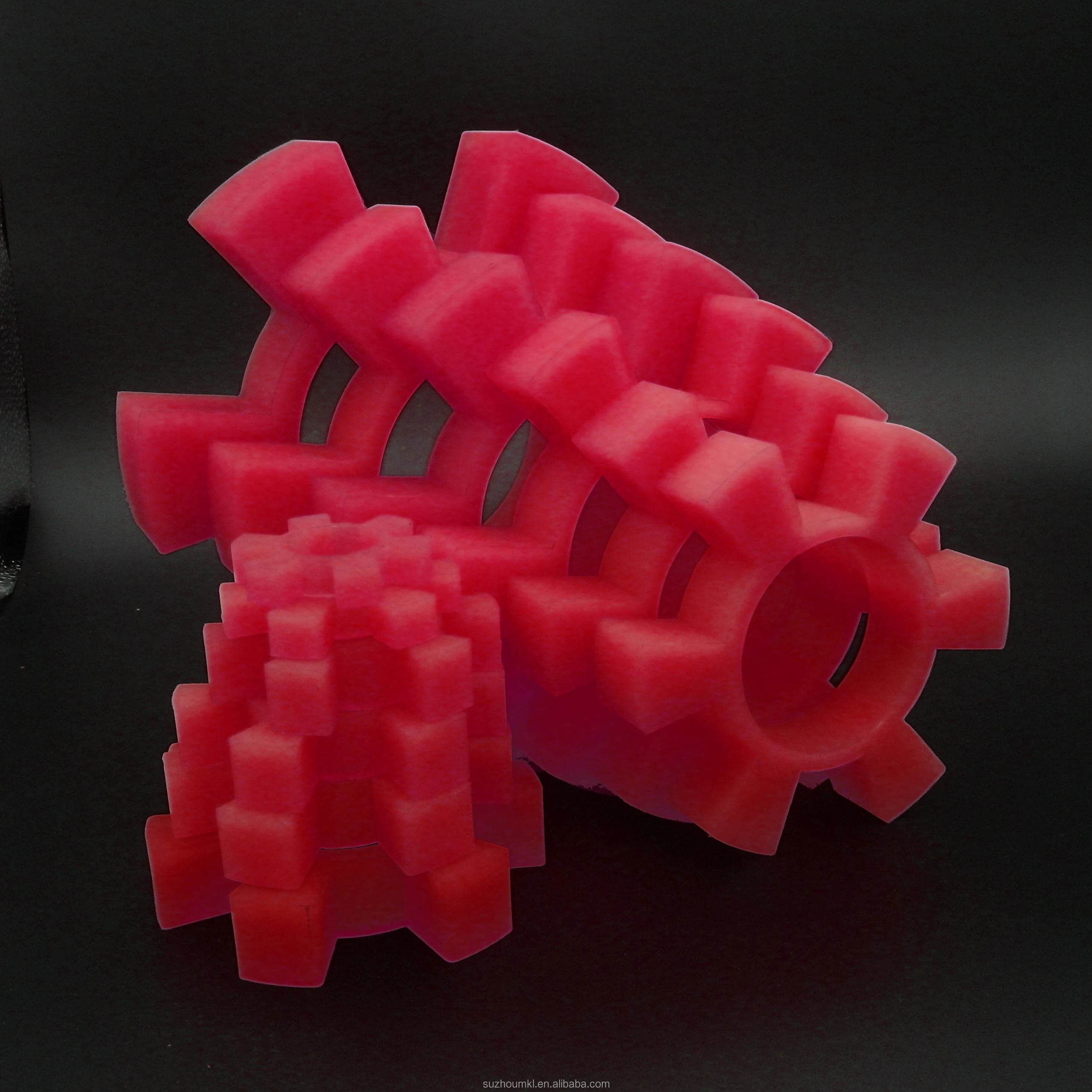 Coupling Rubber Pu Buffer Pad Lshaped Elastic Shock Absorber Hexagonal