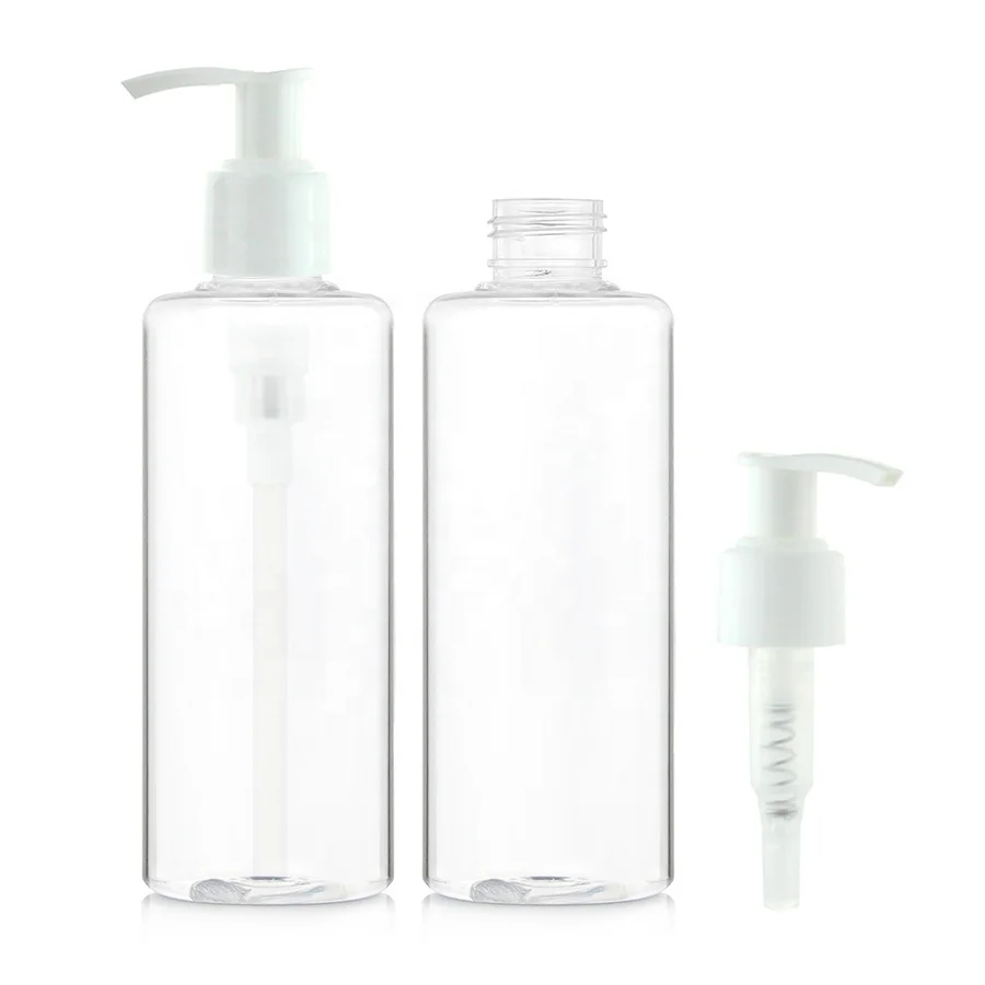 250ml Kunssintasbottel vir Sjampoe en Lotion Kosmetiese Verpakking