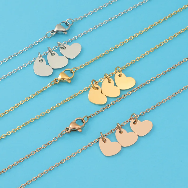Hearts Pendant Necklace