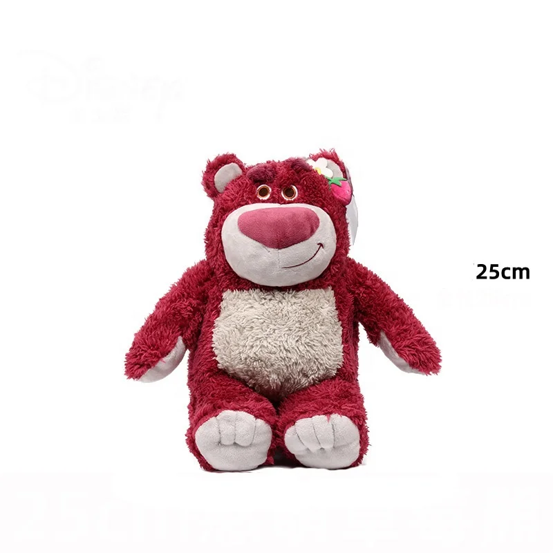Véritable poupée ours fraise Toy Story peluche kawaii rose câlin ours  enfants mignon peluche poupée ours parfumé chambre d'enfant gi