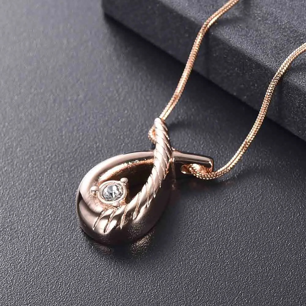 Cremation jewelry Irregular cremation urn necklace to commemorate the dead relatives/pets used for cremation funerals