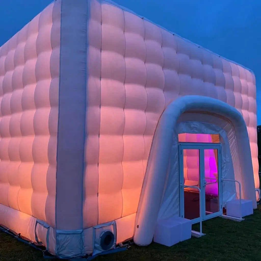 Aero Wholesale Outdoor Nightclub Tent Inflatable Light Party Tent Cube