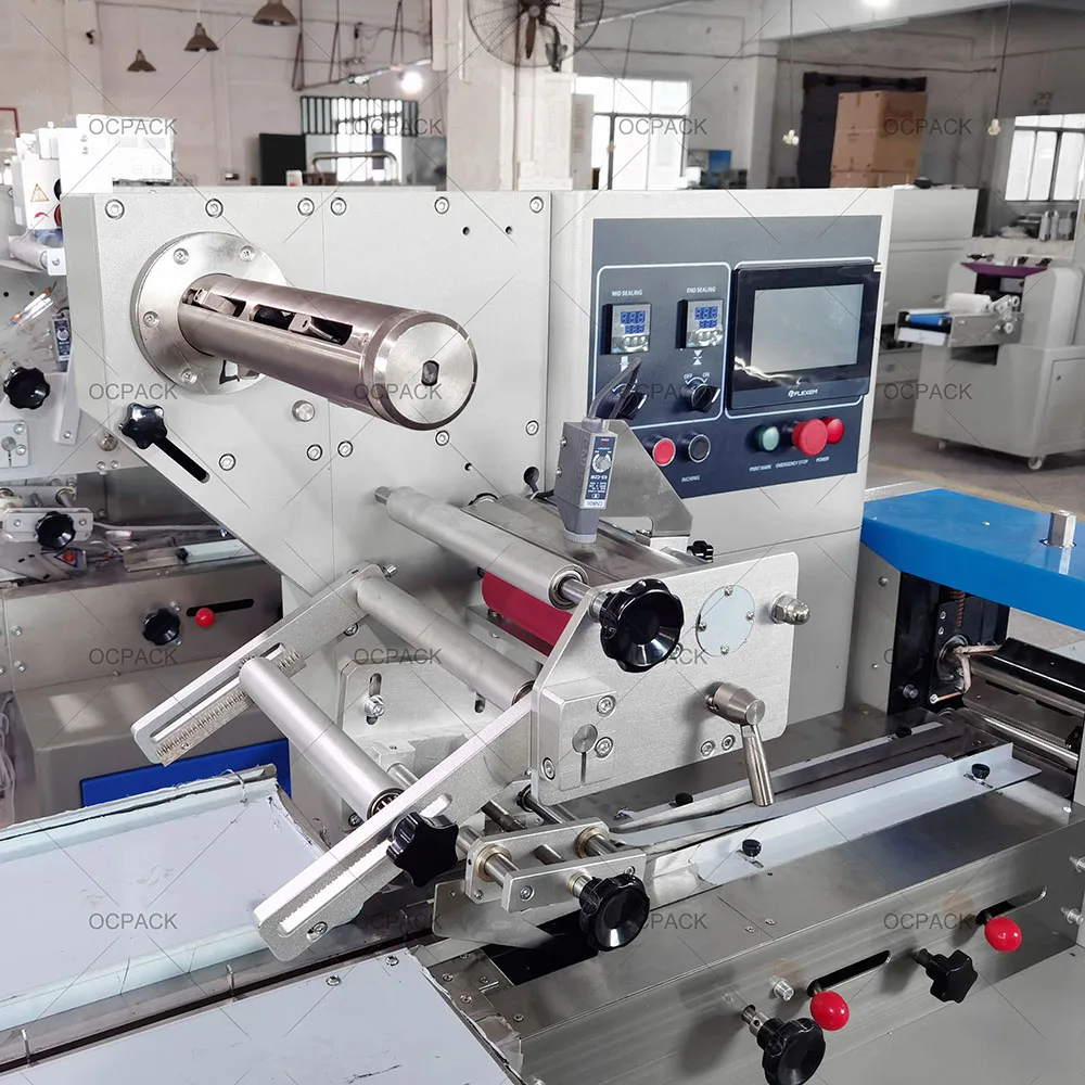 Manual Wrapping Machinery Chocolate Flow Packing Machine