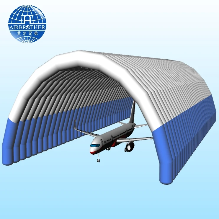 Factory Custom Outdoor Large Movable Inflatable Aircraft Hangar Tent with Best Price