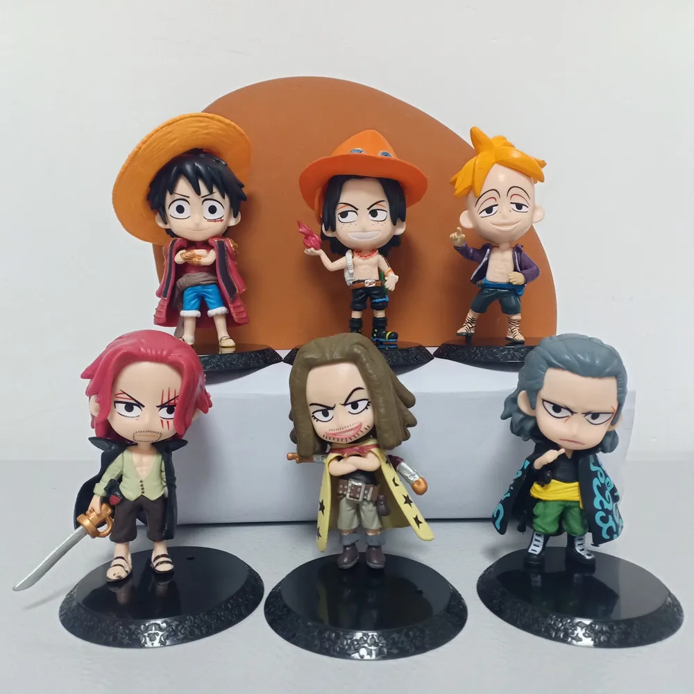 12 видов стилей Лидер продаж Аниме, одно украшение модели персонажа, одно украшение, Обезьяна D. Фигурка Луффи