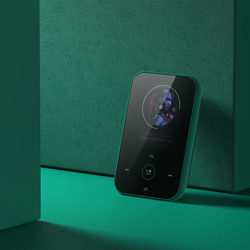 Сенсорный экран Спортивный музыкальный плеер цифровой диктофон 32 ГБ BT Многоязычный