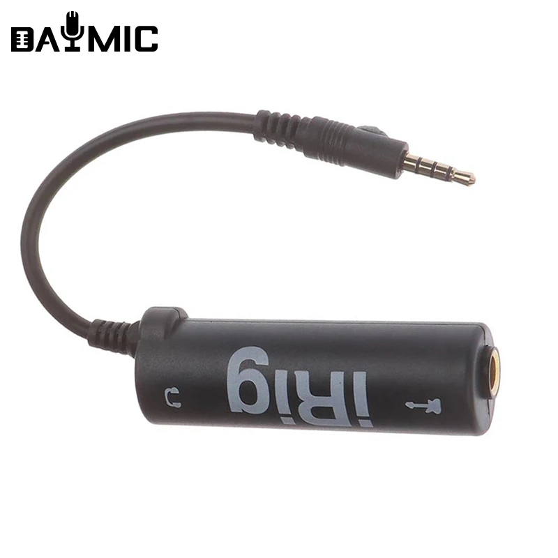 Replacement Guitar Interface IRig Converter – Connect Guitar To Phone, Includes Tuner, Black, 2cm Diameter