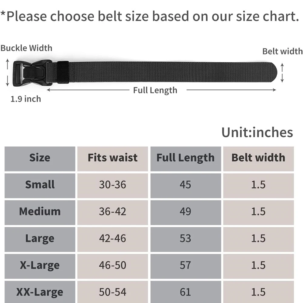 High Quality Durable Multifunctional Riggers Belts Heavy Duty Quick-Release Metal Buckle Tactical Belt