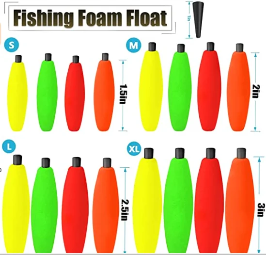 thumbnail image 2 of Fly Fishing 10-Pack Fly Fishing Buoys & Float Indicators For Trout Fishing - Compact Fishing Bobbers Strike Indicators 2 of 12