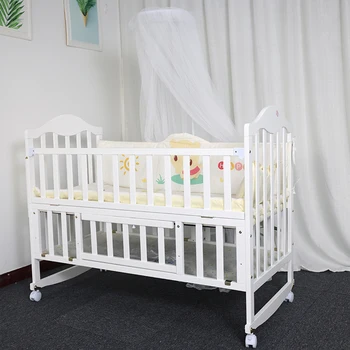 Factory Price Portable Wooden New Born Baby Cot Bed - Buy New Born Baby ...