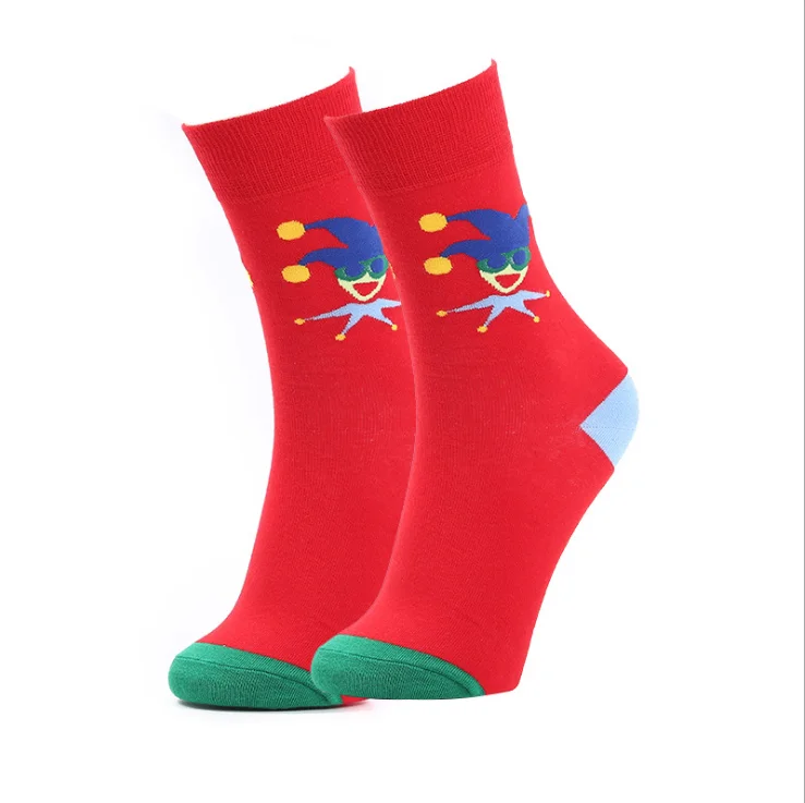 HF Hip-hop fashion cotton skateboard sports in tube male and female couple socks