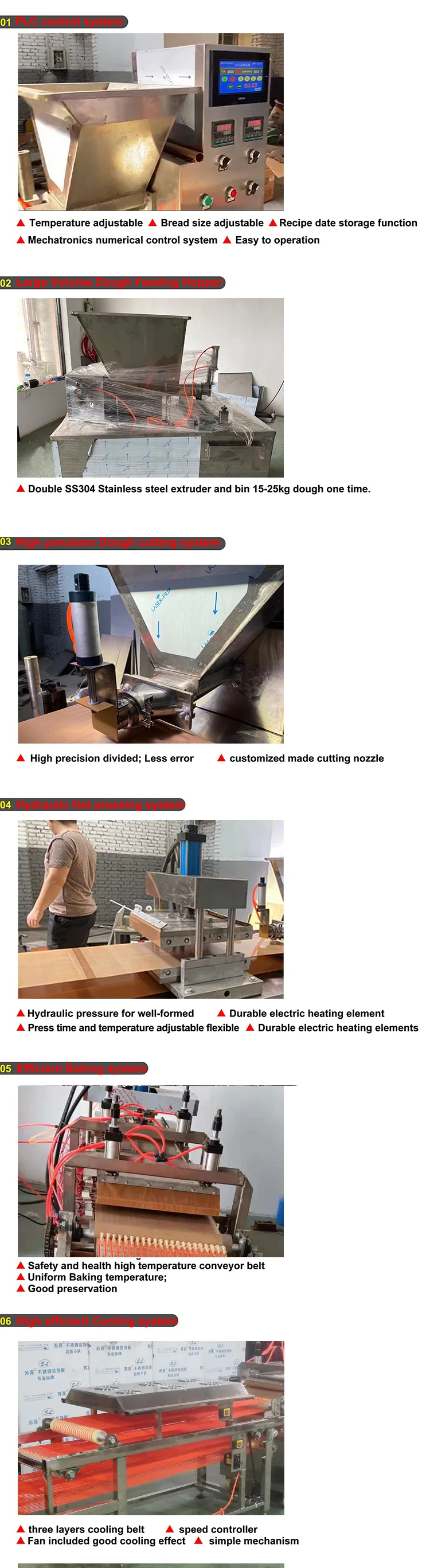 Flatbread Tortilla wraps making machine