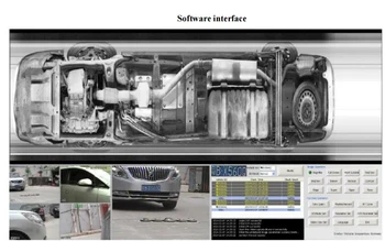Fixed Under Vehicle Inspection System Car Bomb Bank Security Inspection Scanner for Vehicle Scanning  Bomb Scanning