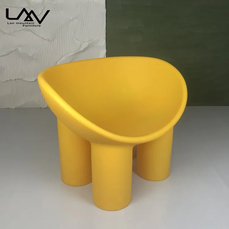 Elephant leg chair/リプロダクト 送料込み Modern Designer Lazy PE Plastic Elephant Chair – Minimalist Lounge