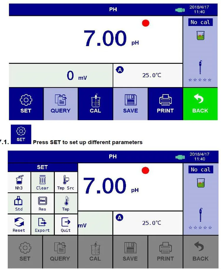 Измеритель проводимости сенсорного экрана P812