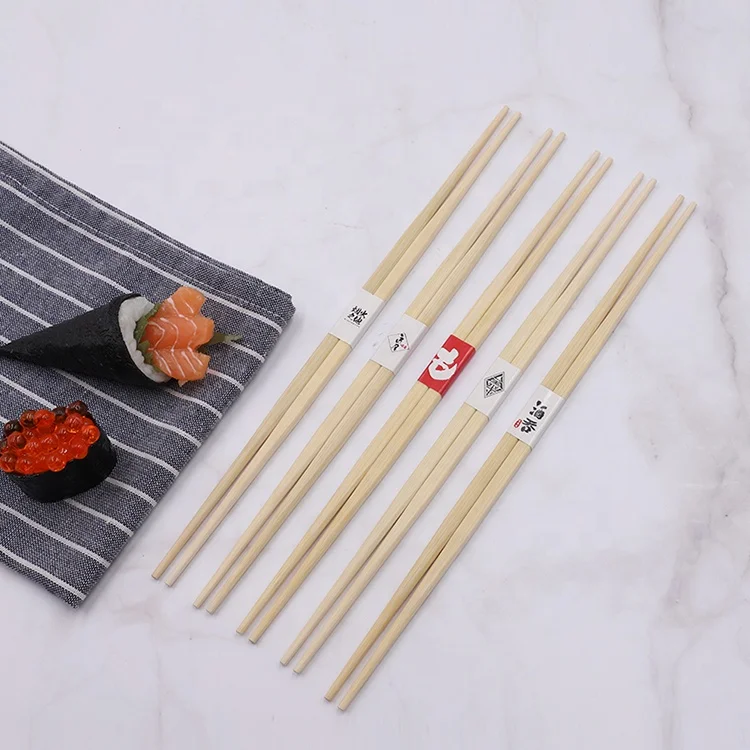 High Quality Cheap Price Fancy Disposable Natural Bamboo Chopsticks With Custom Logo and Package