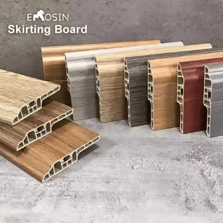 Pvc Spc MDF Skirting Board