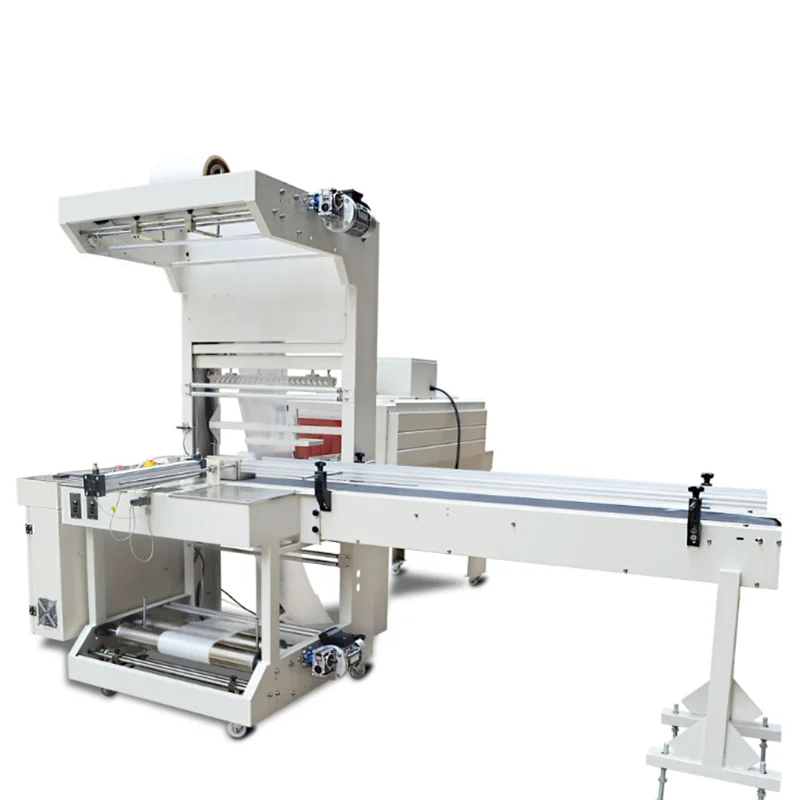 Sleeve Wrapper Shrink Packing Machine /PVC and PE Film  Sleeve Heat Shrink Tunnel Wrap Packing Machine