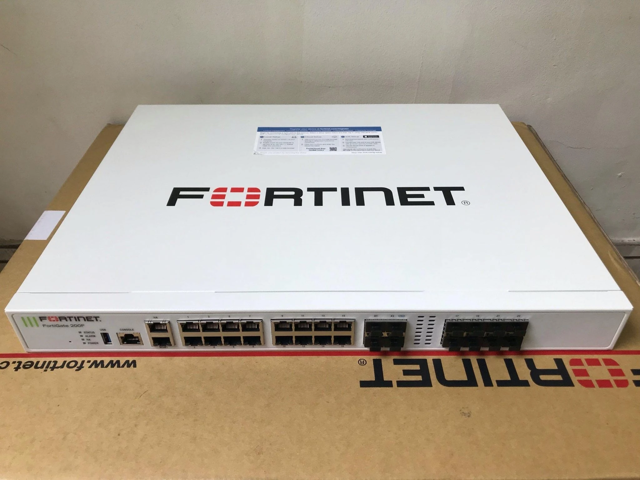 Original New Fortinet Fortigate Fg-200f License Hardware 200f Firewall ...