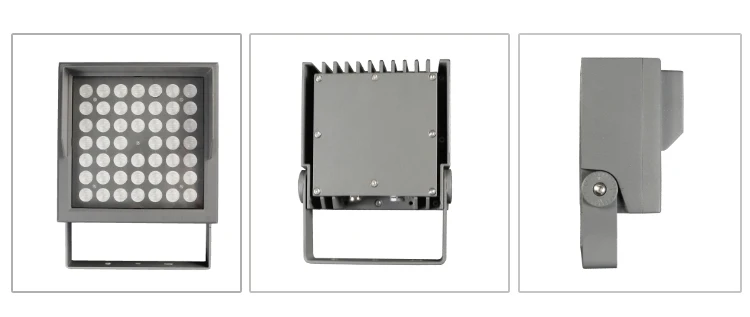 AC220V 72W Led Flood Light with Tough Tempered Glass Outdoor Facade Lighting